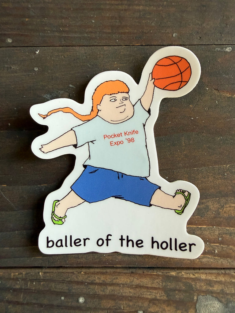 Baller of the Holler - Sticker