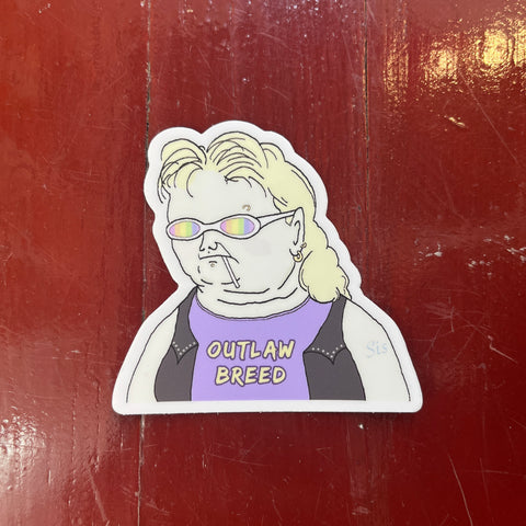 Outlaw Breed - Sticker