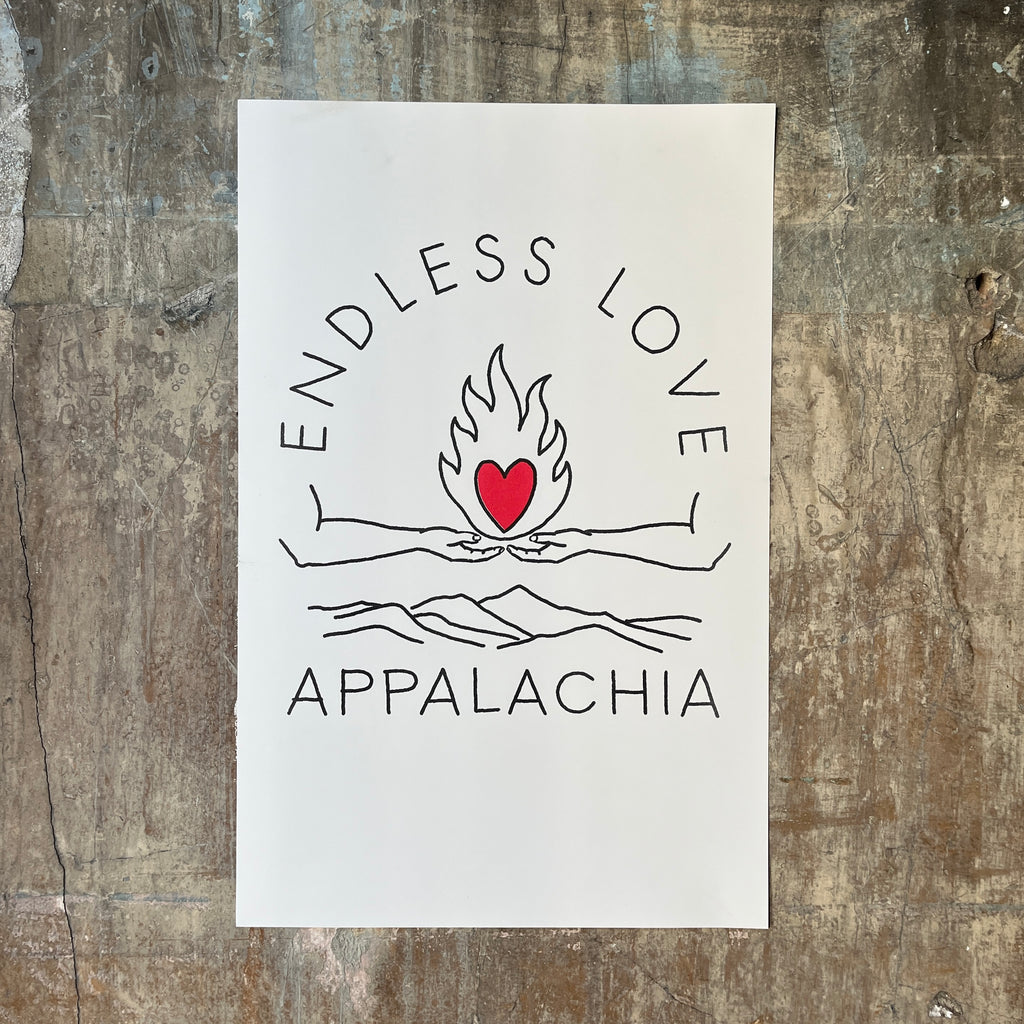 "Endless Love Appalachia" Print