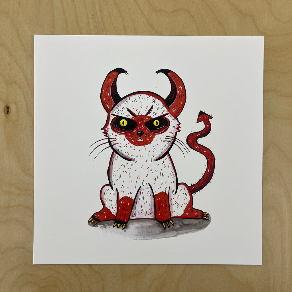Lucifer (Hell-O Kitty) - Print