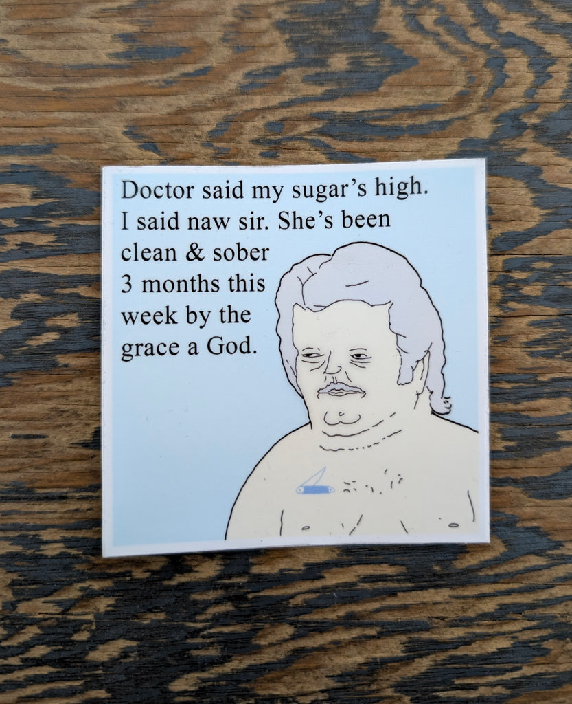 Sugars High - Sticker
