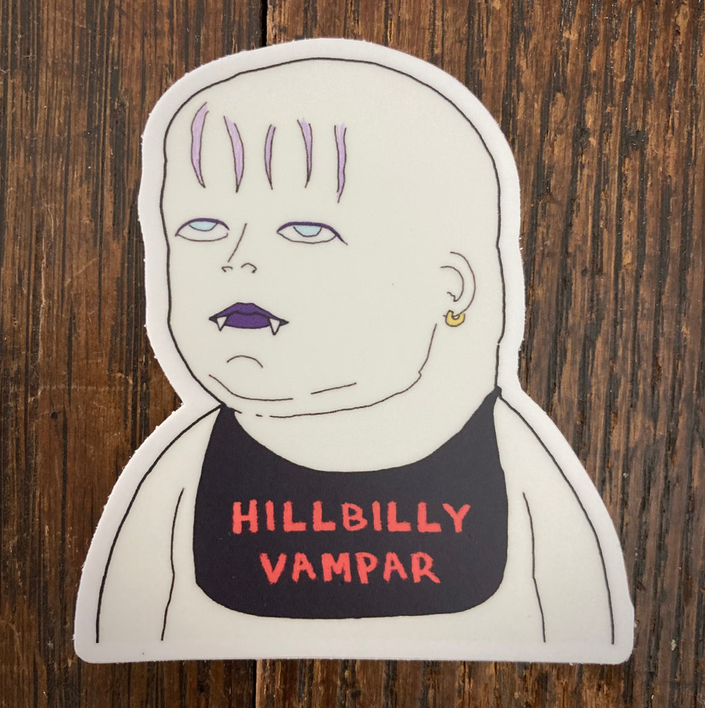 Hillbilly Vampar - Sticker