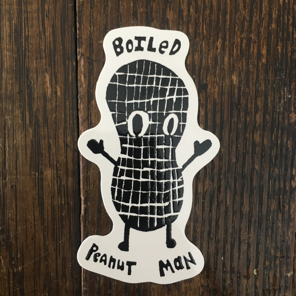 Boiled Peanut Man - Sticker
