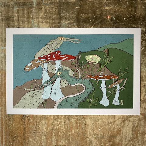 Swamp Dragons - Print