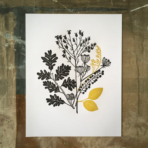 Autumn Plants - Print
