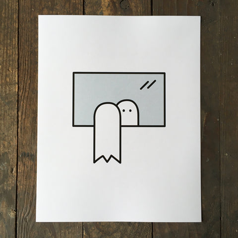 Ghost Mirror - Print