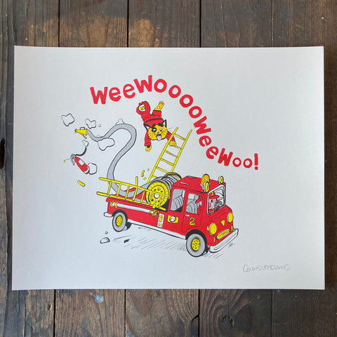 WeeWooooWeeWoo! - Print