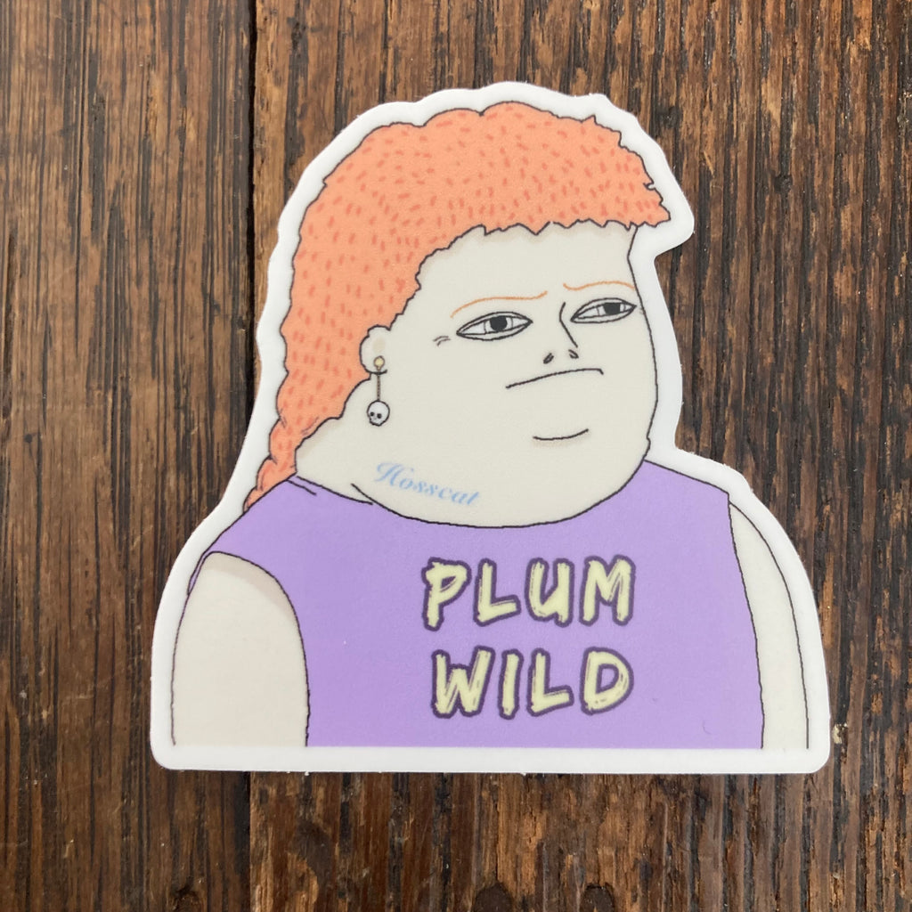 Plum Wild - Sticker