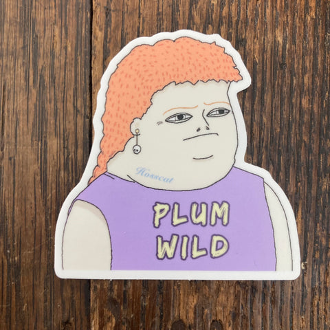 Plum Wild - Sticker